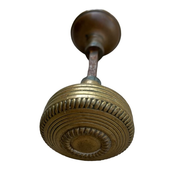 Antique Brass Doorknob Architectural Salvage Restoration Material - Picture 4 of 7